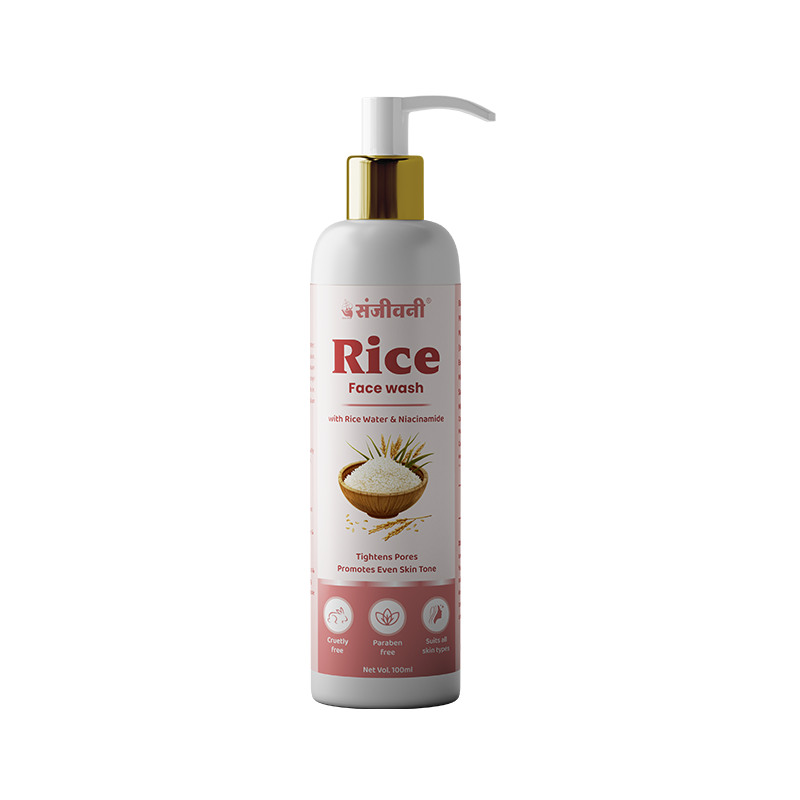 Sanjeevani Rice Face Wash